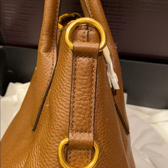 Authentic PRADA Pebble Leather Vit.Daino Handbag - Picture 8 of 10